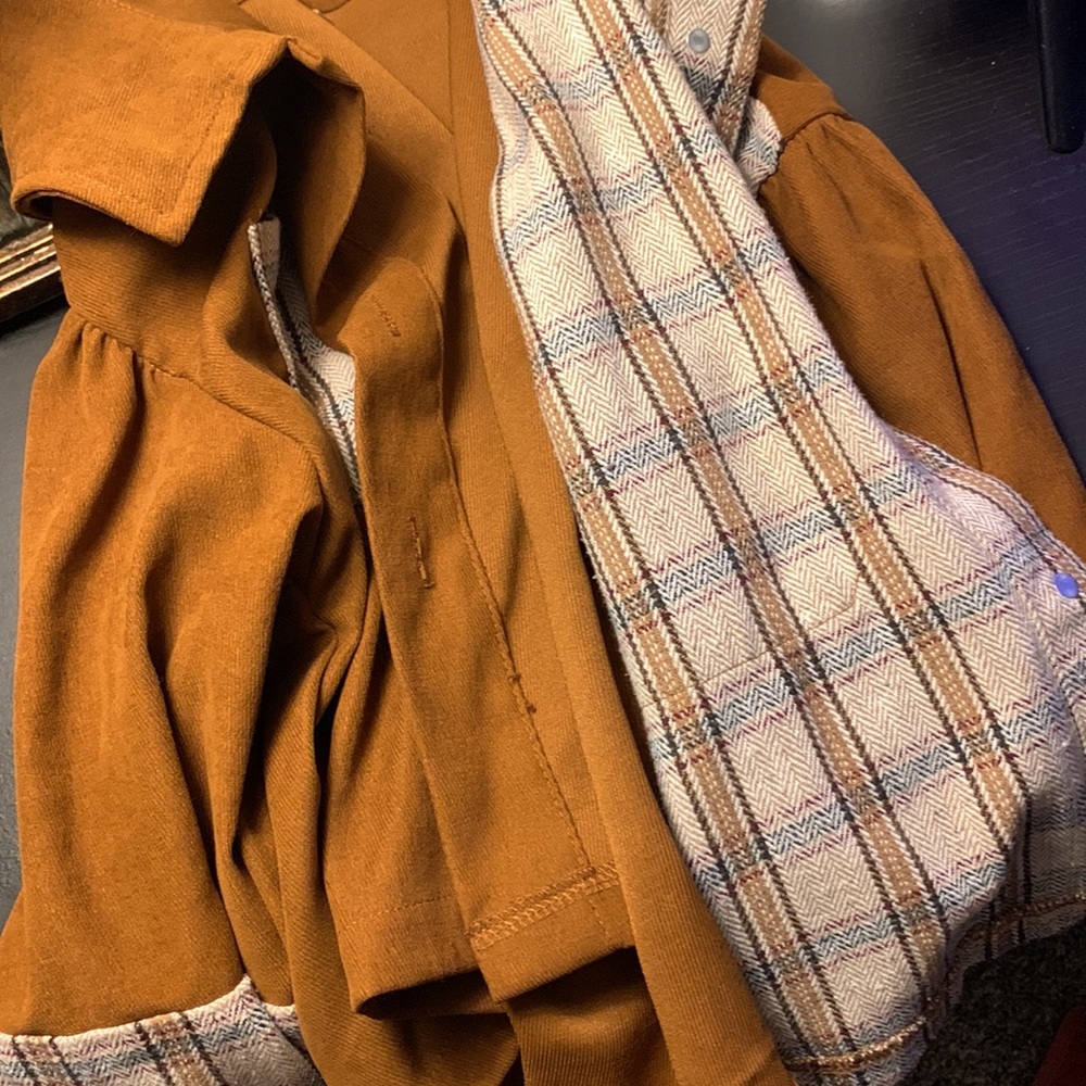 Corduroy patchwork jacket - Picture 2 of 3